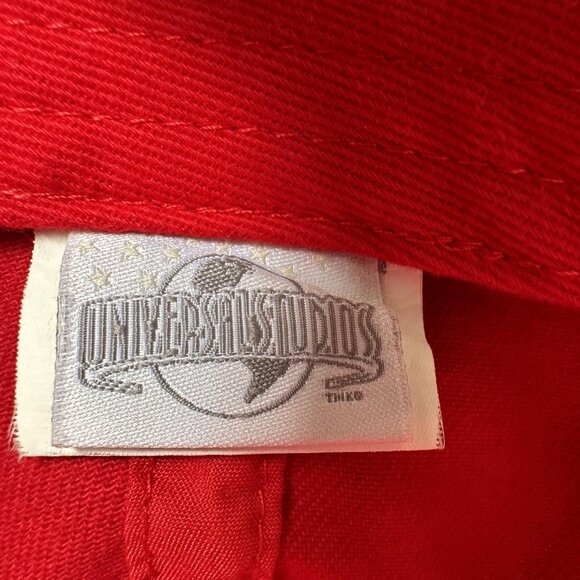 Thing 2 Baseball Hat Universal Studios Adjustable Strap Back 100% Cotton Cap Red - Picture 10 of 12